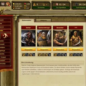 Gladiatus Screenshot 3