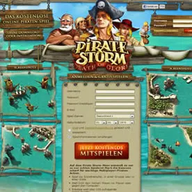 Pirate Storm Hintergrundbild