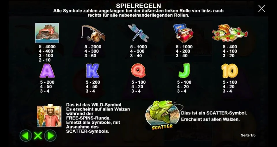 Der Spielverlauf und die Funktionen von Big Bass Splash