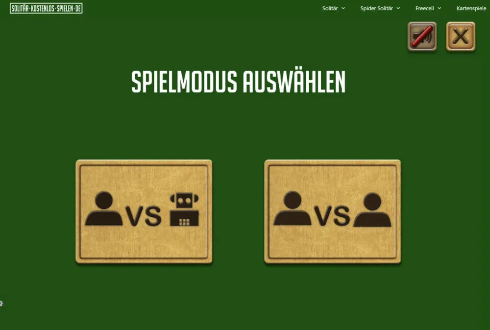 Spielmodus beim Backgammon Spiel