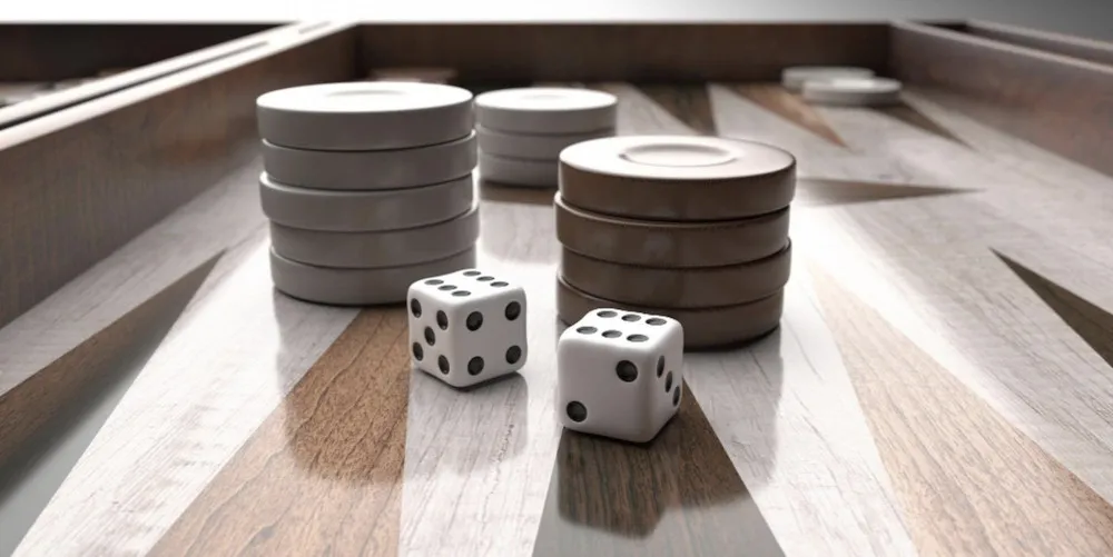 Ziel des Spiels beim Backgammon