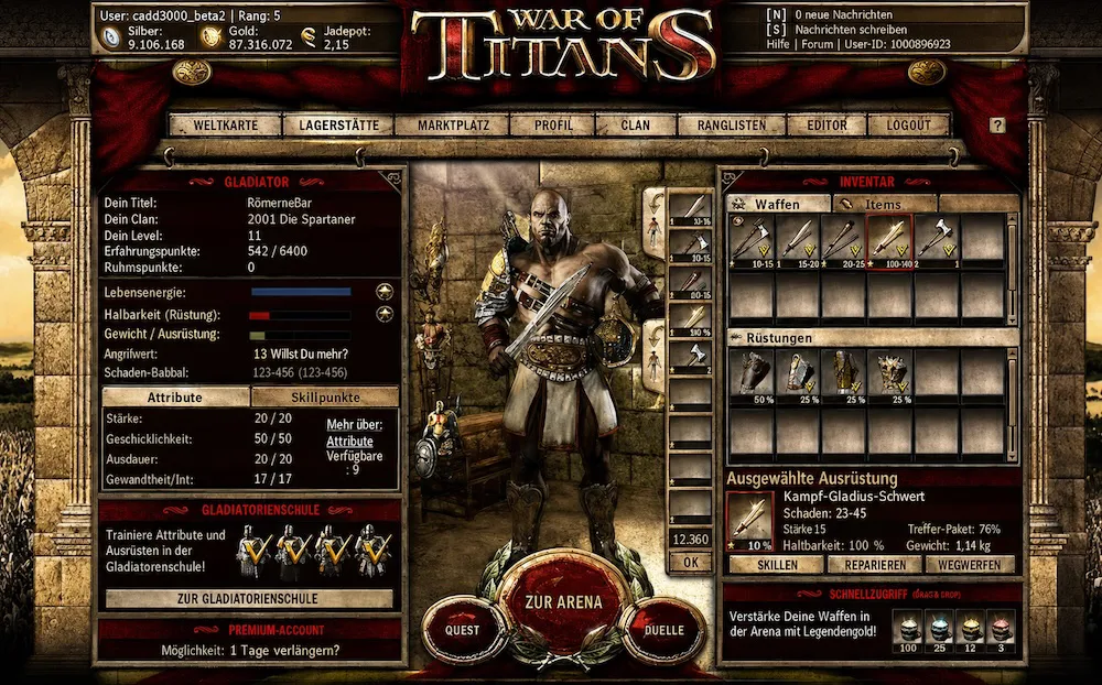 War of Titans Gameplay